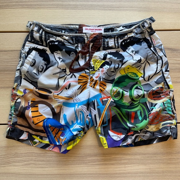 Orlebar Brown Bulldog Swim Trunk Men's 31